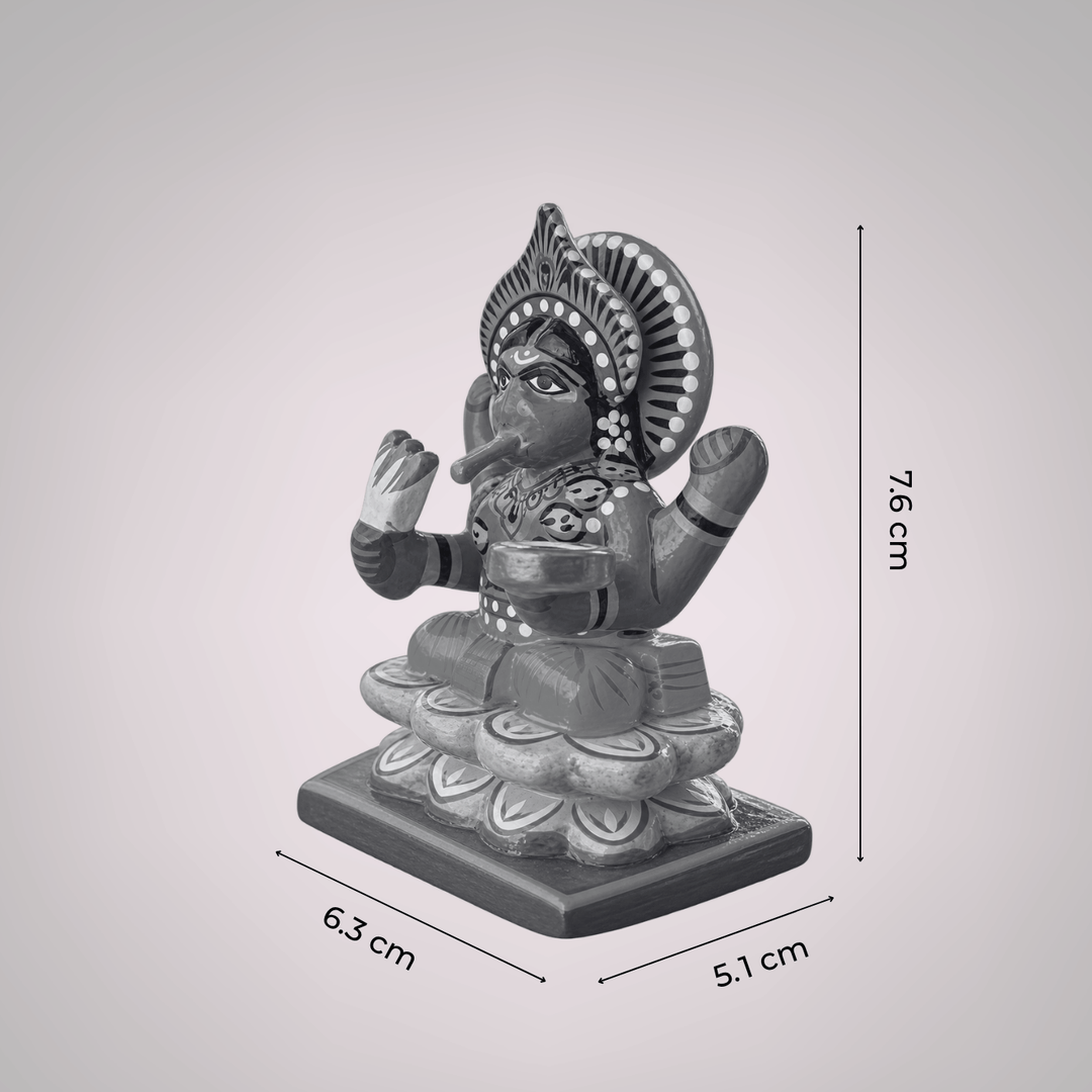 Handmade Kali Special Wooden Golu Doll Toy For Festive Decor