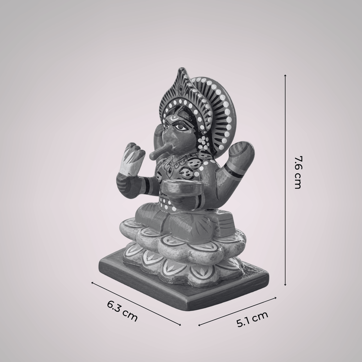 Handmade Kali Special Wooden Golu Doll Toy For Festive Decor