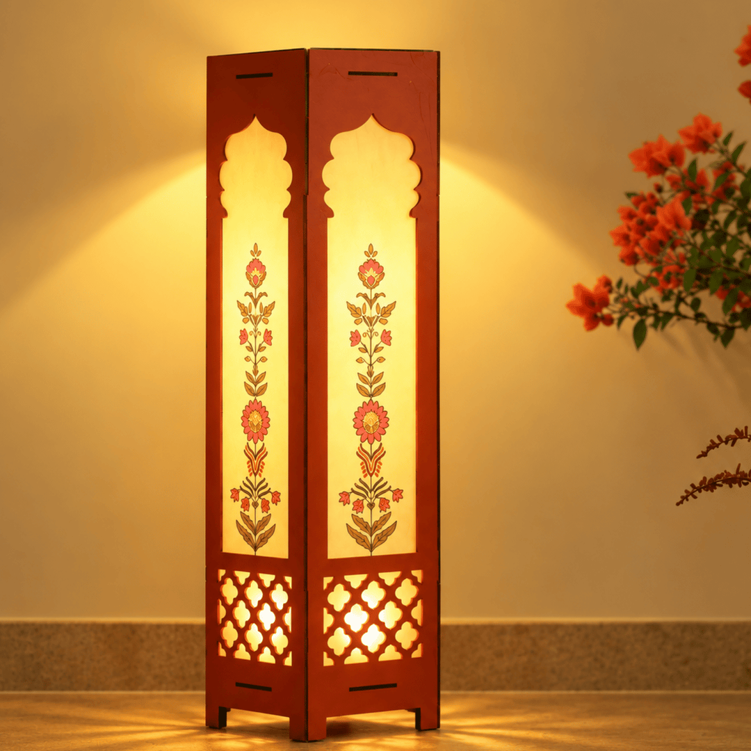 Handmade Decorative Devali Wooden Kandil