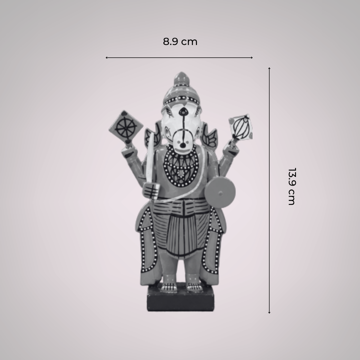 Set of 10 | Handmade Wooden Vishnu Dashavataar Golu Doll Toys For Festive Decor