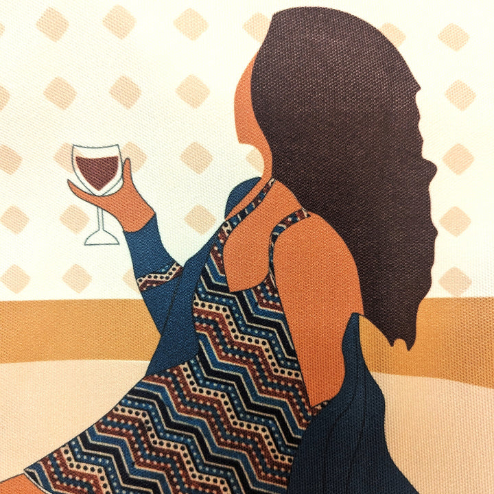 16 Inch | Printed Booklover's Retreat Theme Cushion Cover