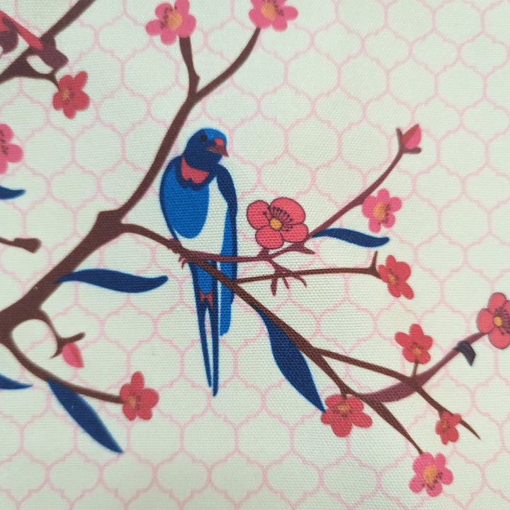 16 Inch | Printed Spring Blossom Cushion Cover