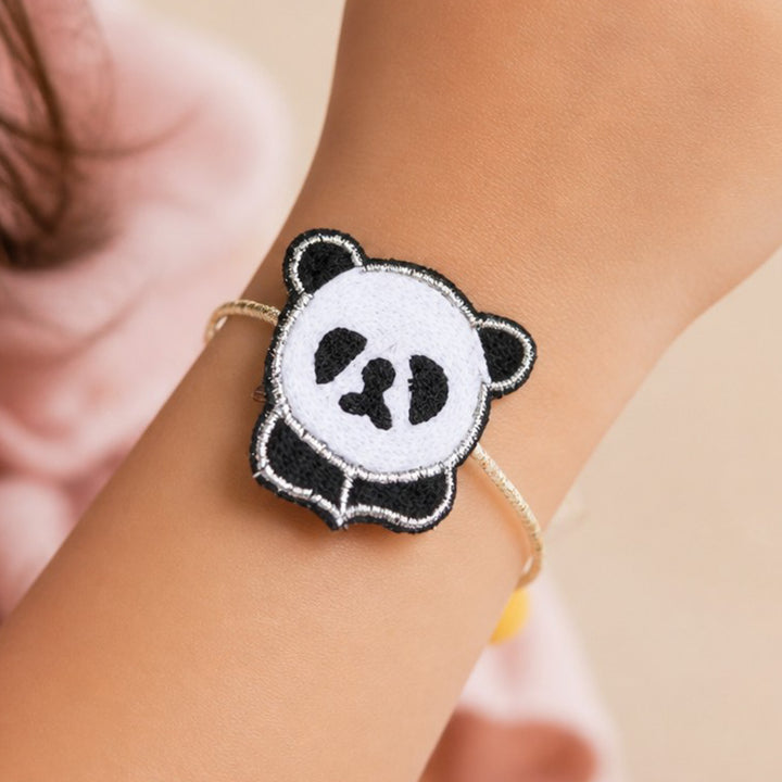 Handmade Reusable Panda Felt Kids Rakhi