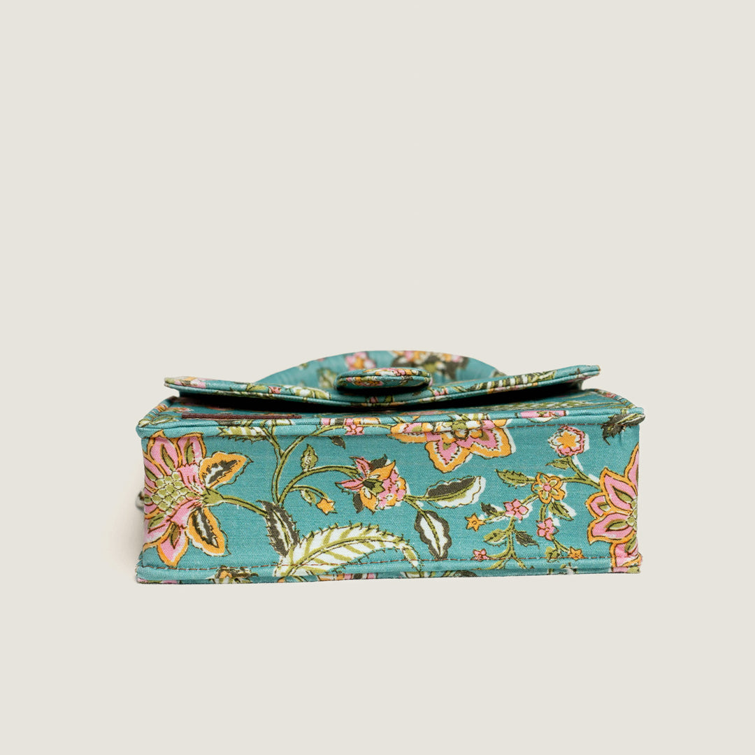 Parkota Hand Block Printed Medium Chiq Bag