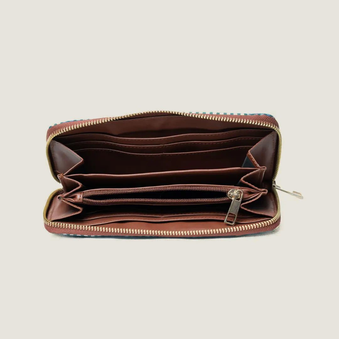 Parkota Hand Block Printed Wrist Clutch