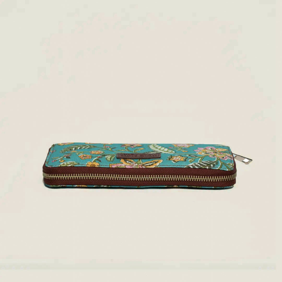Parkota Hand Block Printed Wrist Clutch
