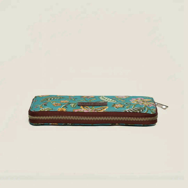 Parkota Hand Block Printed Wrist Clutch