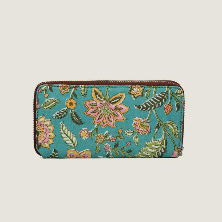 Parkota Hand Block Printed Wrist Clutch