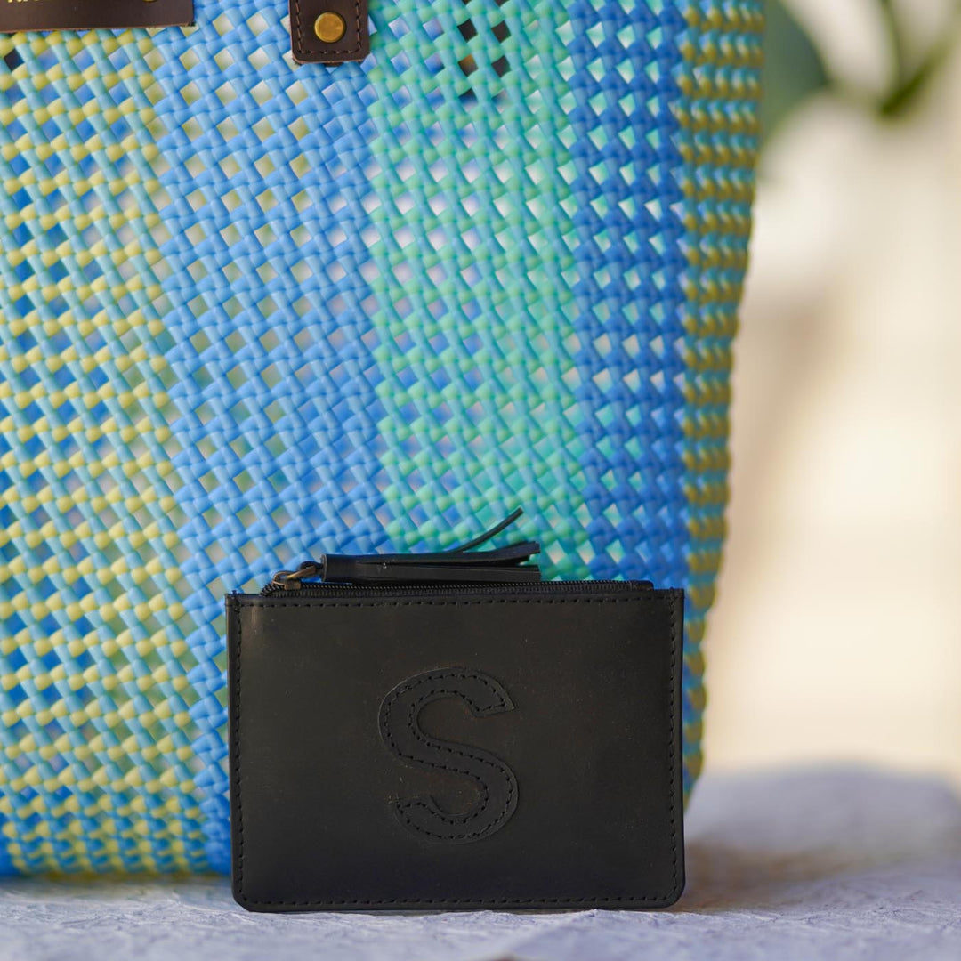 Pastel Stripes Handmade Wire Koodai Tote Bag