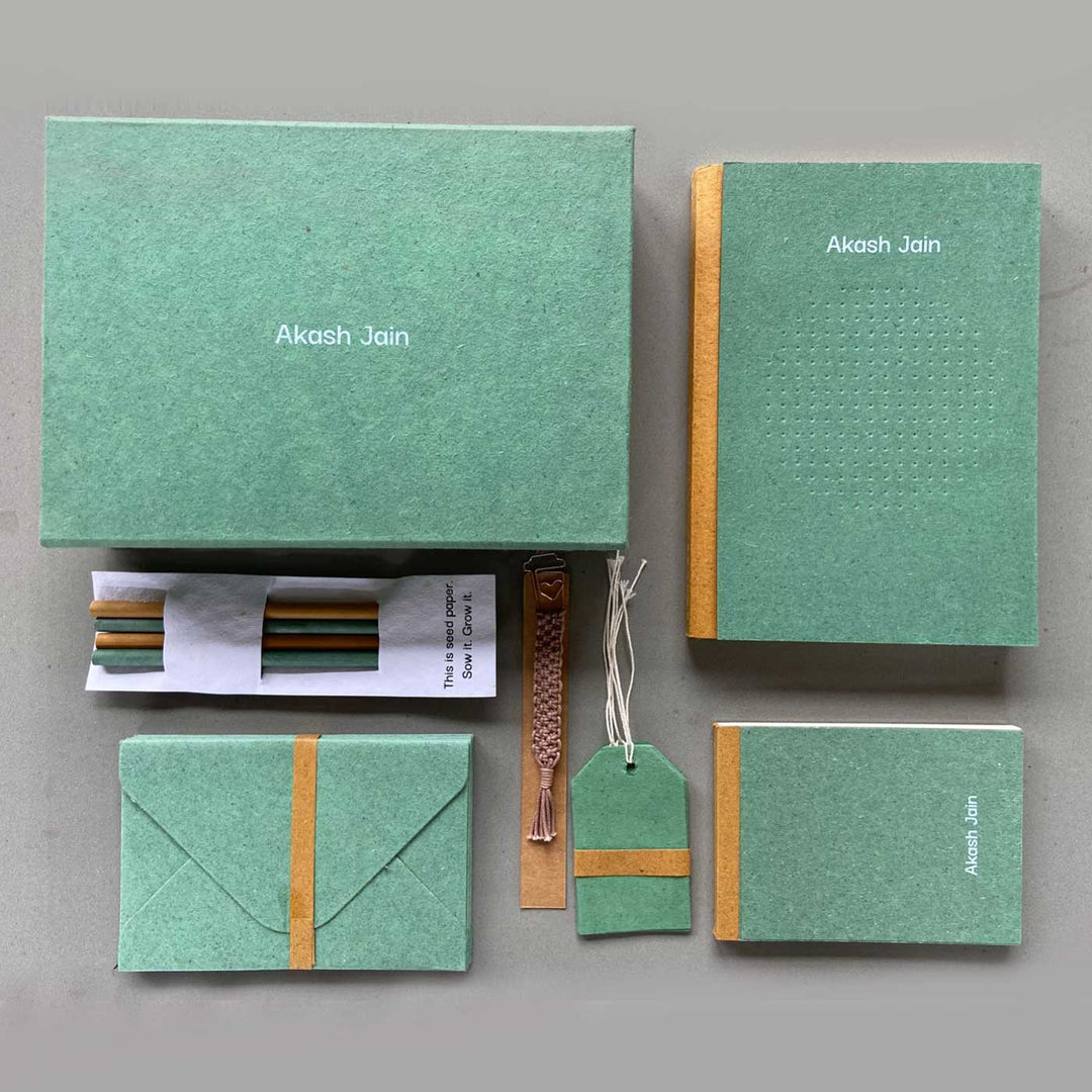 Sustainable Personalized Abundance Stationery Hamper