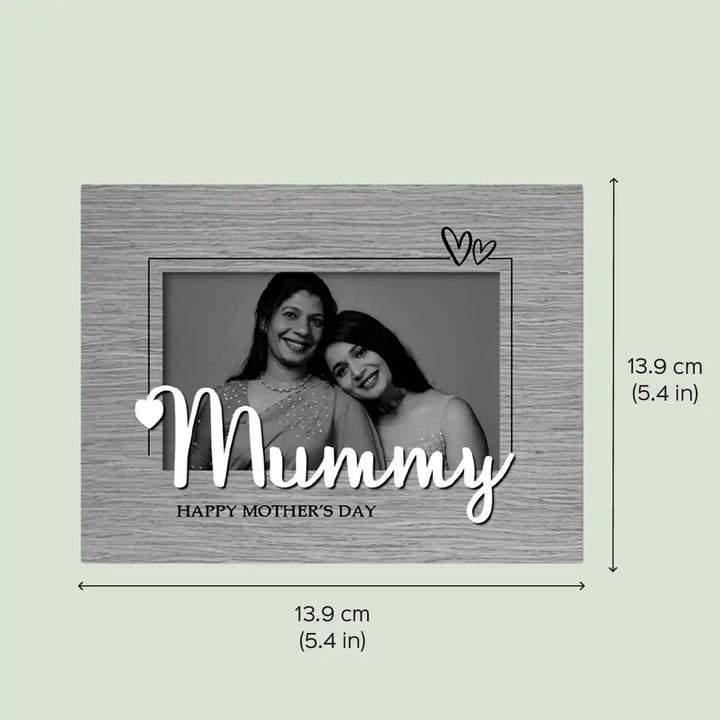 Photo Personalized Handmade Mummy Theme Wooden Fridge Magnet