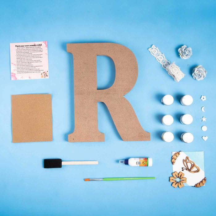 Personalized Monogram Painting DIY Kit