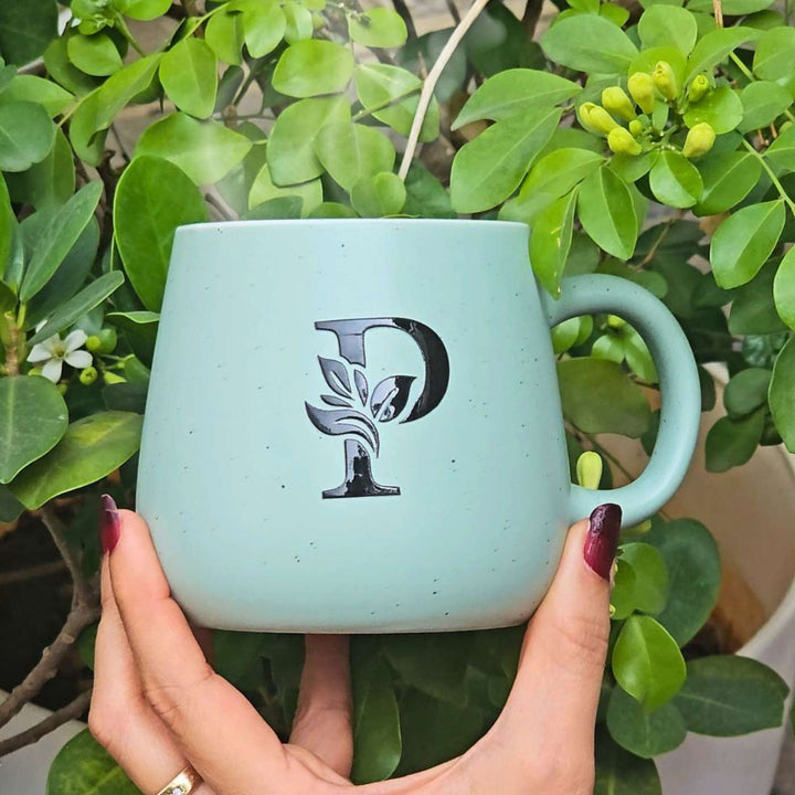 Personalized Pastel Ceramic Stainless Steel Mug | 350 ml