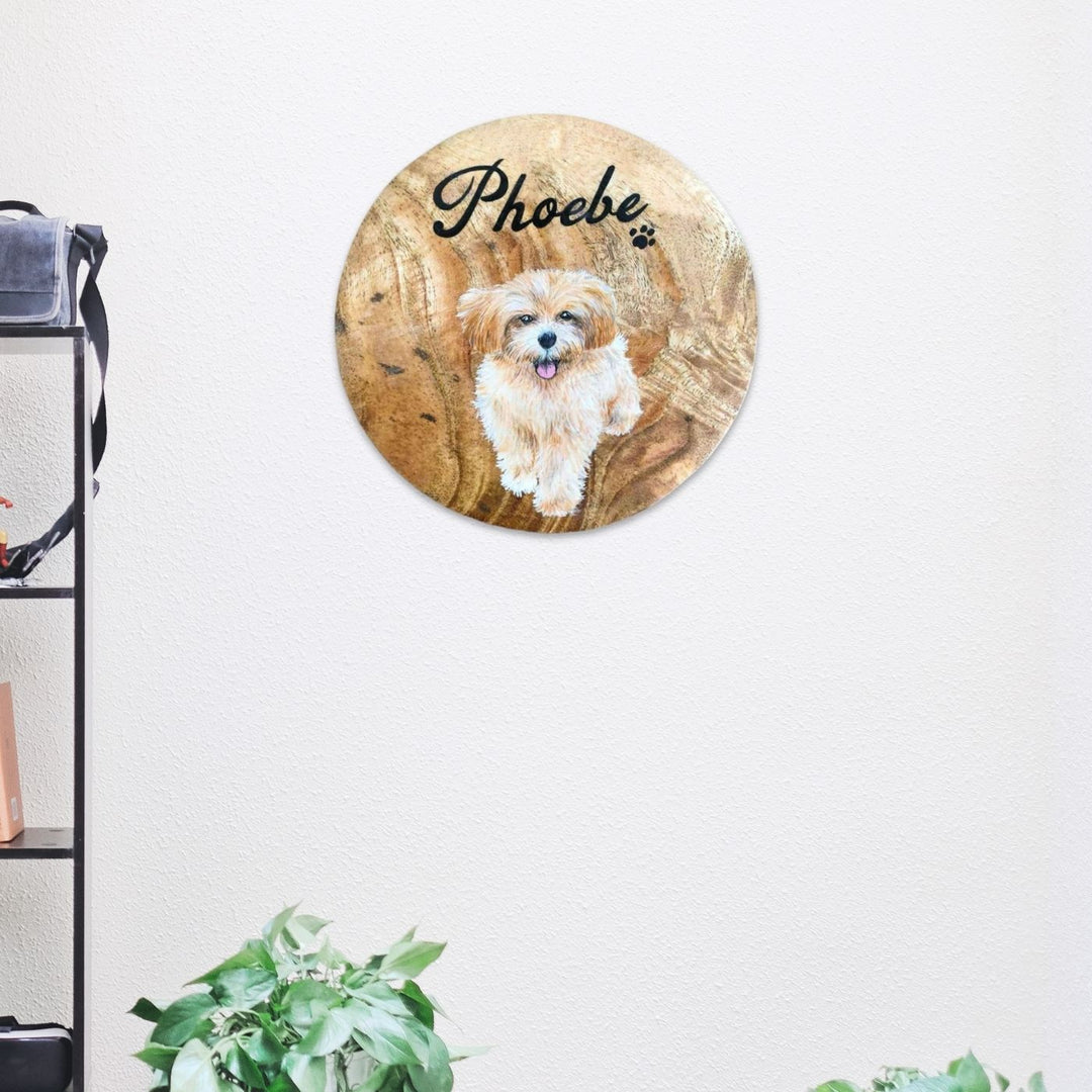 Personalized Handpainted Pet Portraits Wall Plates