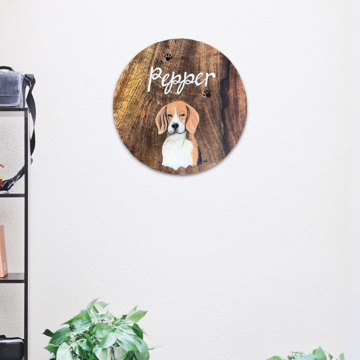 Personalized Handpainted Pet Portraits Wall Plates