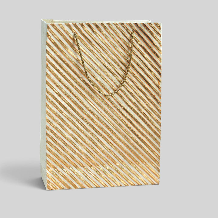 Handmade Gota Lace Work Small Paper Bag For Festive Gifting