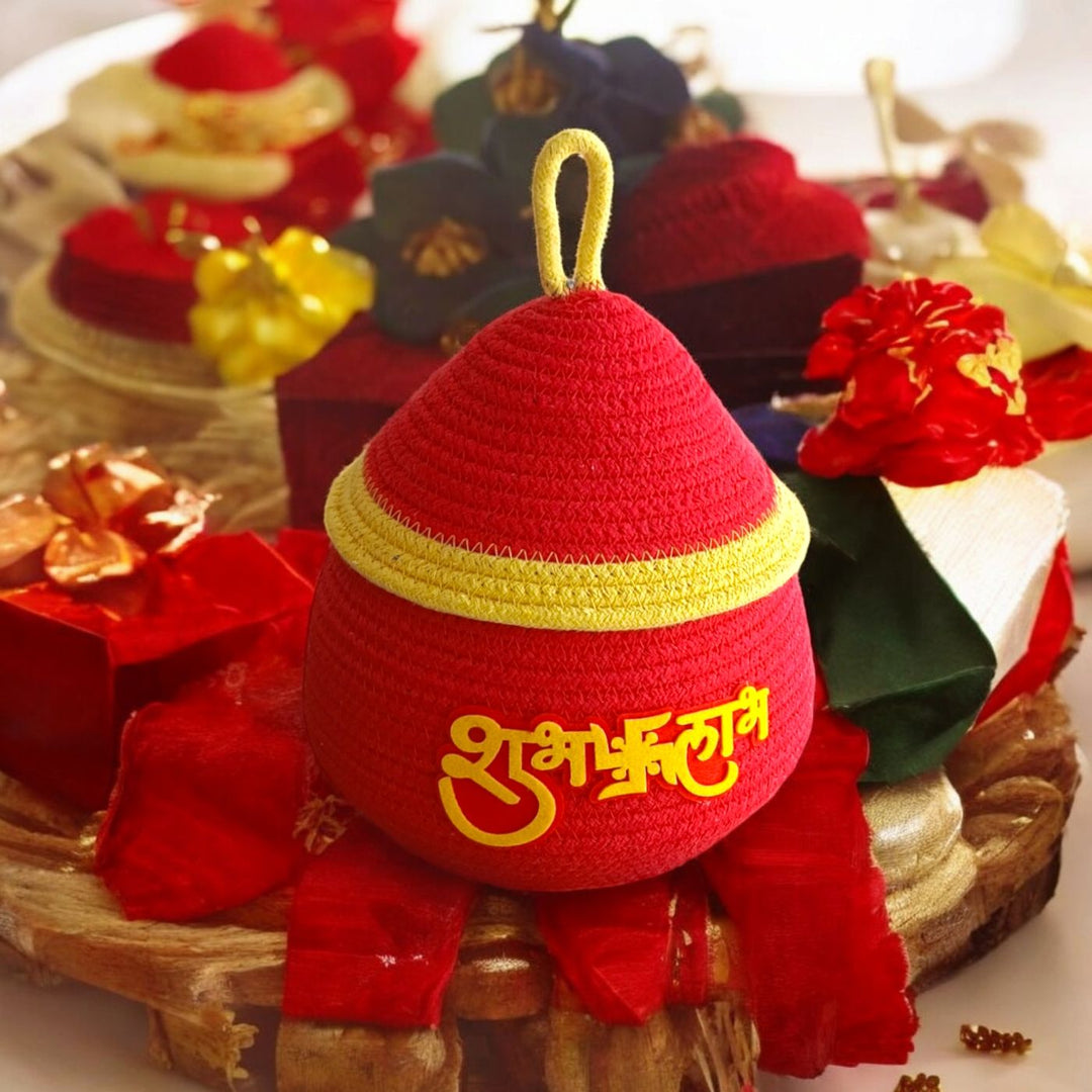 Handmade Coil Basketry Cotton Rope Basket For Kids