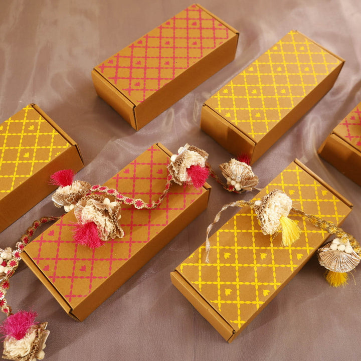 Handmade Pink Marigold Design Toran
