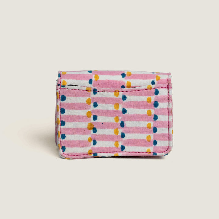 Pink Sutra Hand Block Printed Jugni Sling Bag