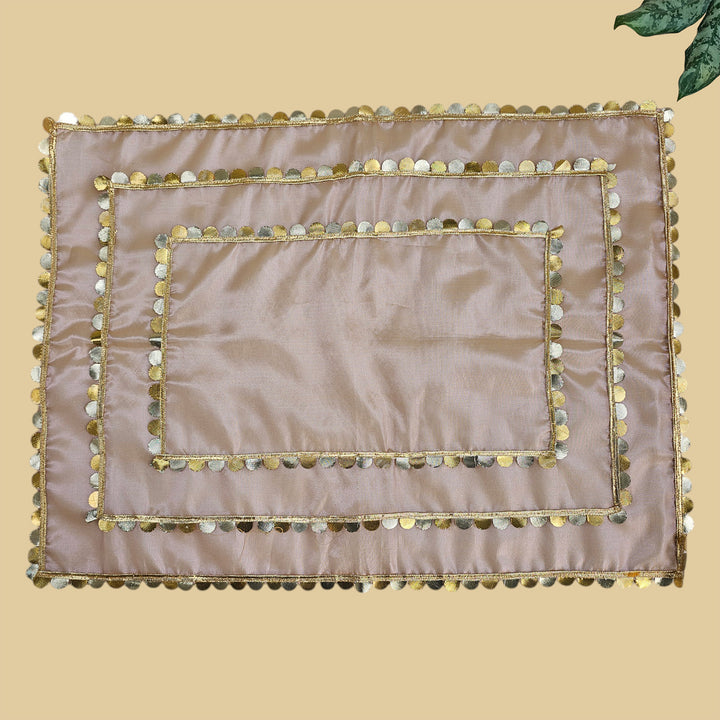 "Sitara" Tissue Fabric Tray Cover For Festive Decor