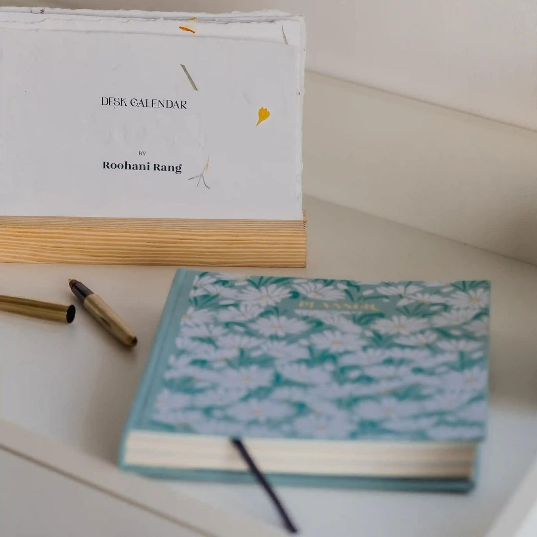 2025 Sustainable Handmade Annual Planner | 160 Pages, 7.5 x 9.5 inches