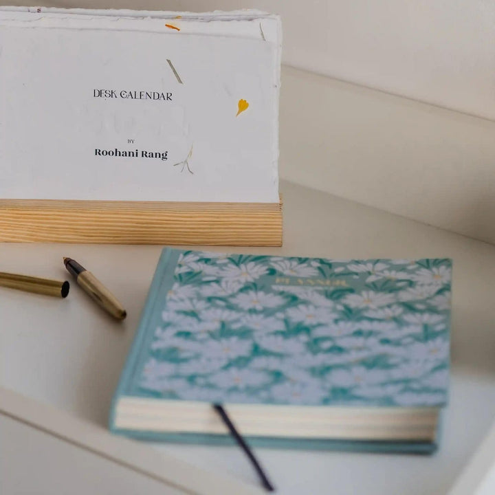 2025 Sustainable Handmade Annual Planner | 160 Pages, 7.5 x 9.5 inches
