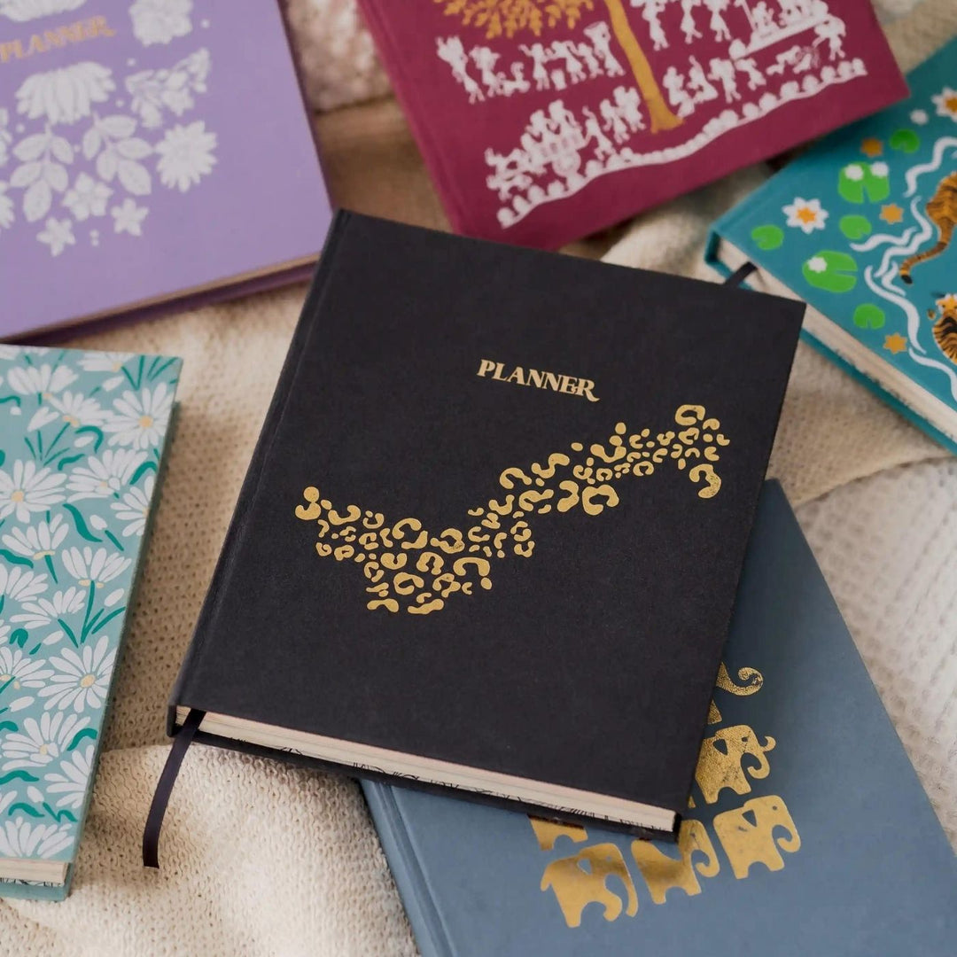 2025 Sustainable Handmade Annual Planner | 160 Pages, 7.5 x 9.5 inches