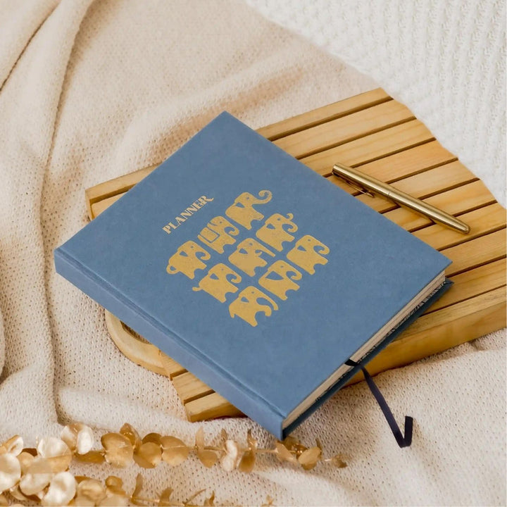 2025 Sustainable Handmade Annual Planner | 160 Pages, 7.5 x 9.5 inches