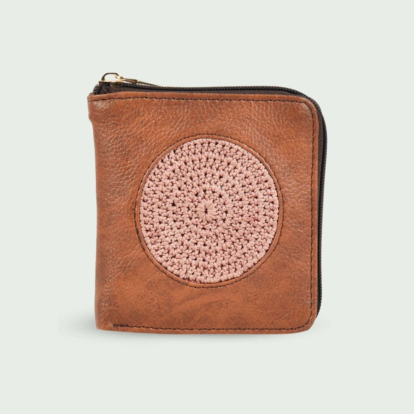 Buy Handcrafted Faux Leather Pocketbook Wallet Online On Zwende