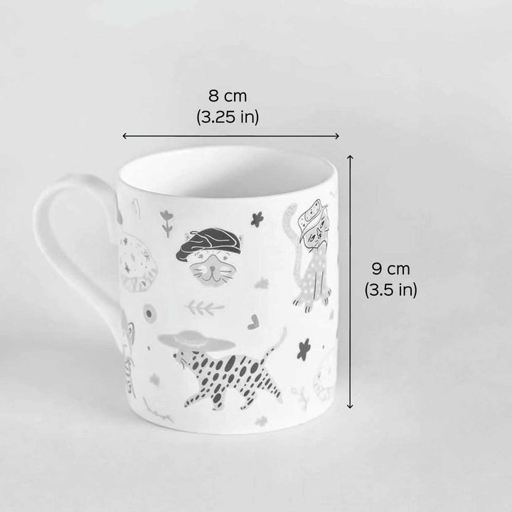 Handmade Purrfect Mom Fine China Mug
