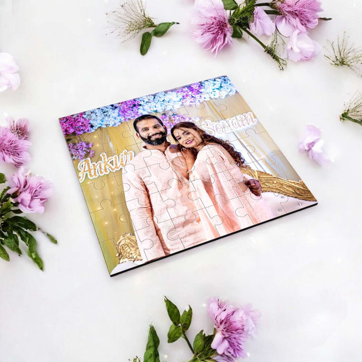 Photo Personalized Couples Puzzle