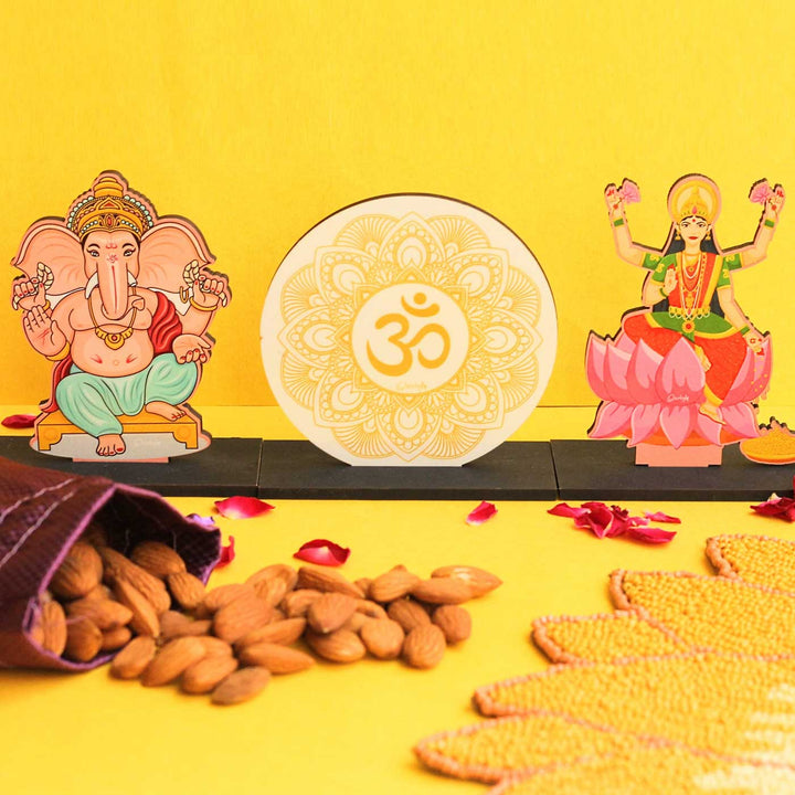 Shree Ganesha, Laxmiji & OM Festive Hamper