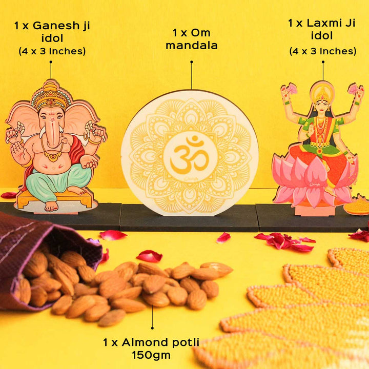 Shree Ganesha, Laxmiji & OM Festive Hamper