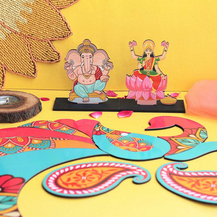 Peacock Rangoli Diwali Gift Hamper