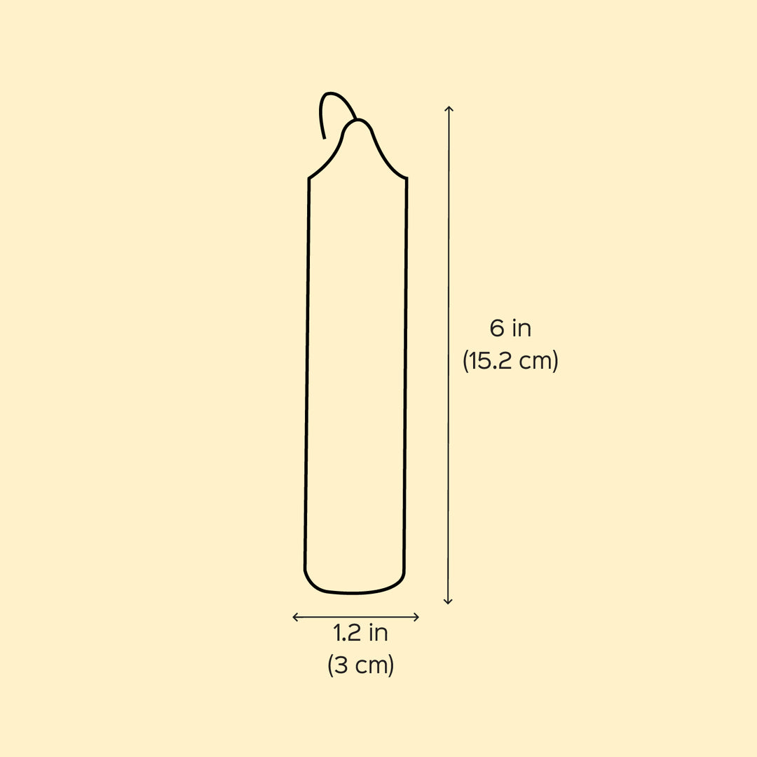 2 Pc | Handmade Hope Soy Wax Pillar Candles