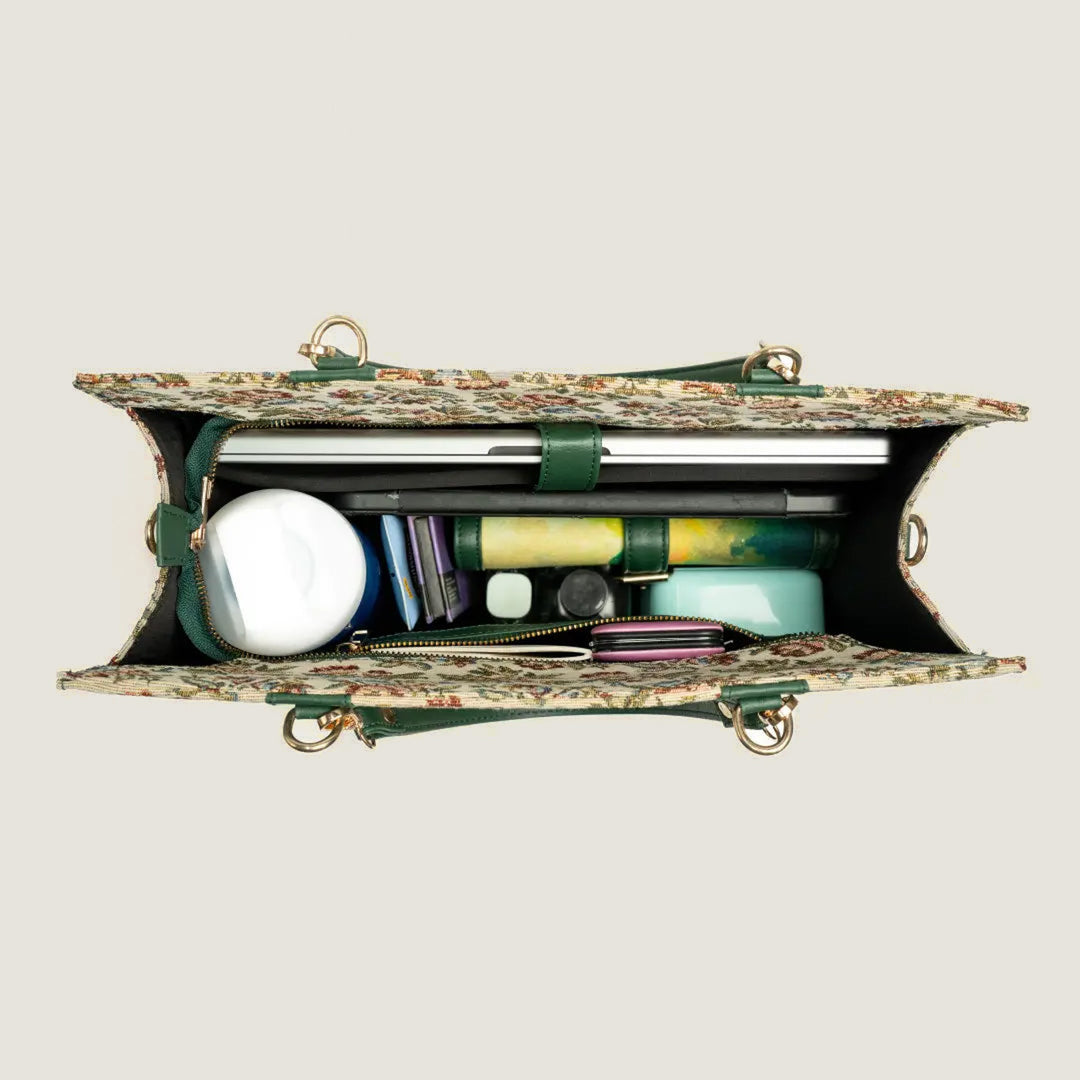 Ranibagh Jacquard Everyday Tote Bag