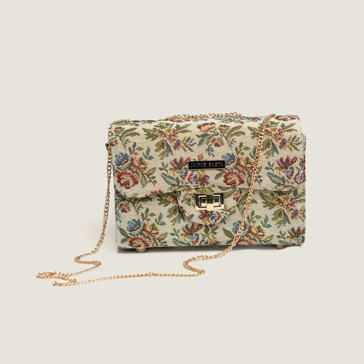 Ranibagh Jacquard Satchel Bag