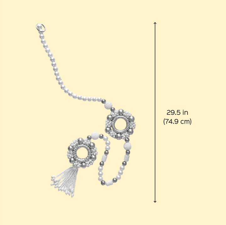 Handmade Beaded Flower Design Hanging