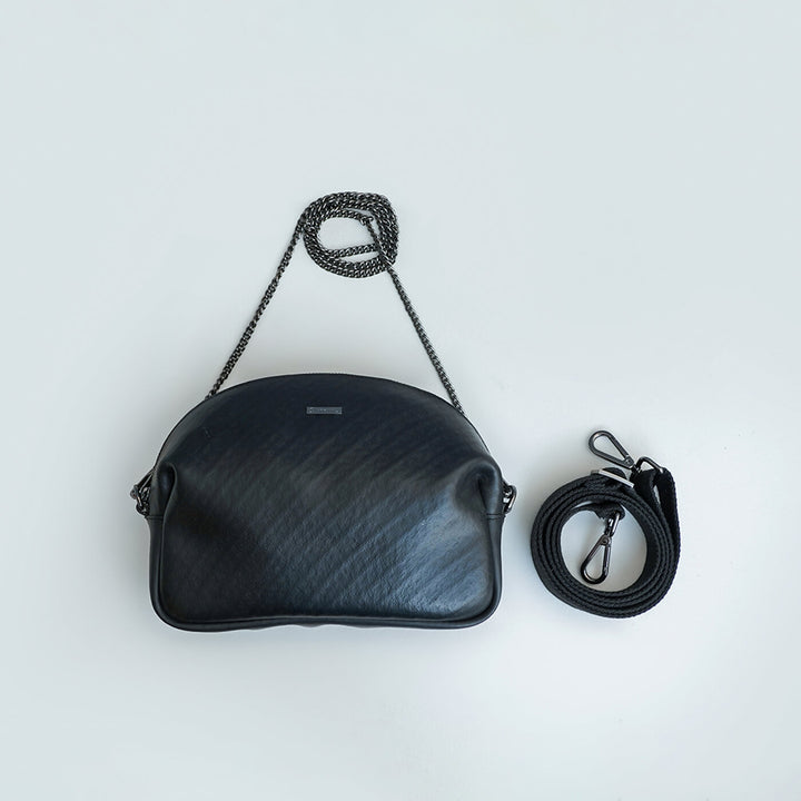 Handcrafted Upcycled Tyre Tube Party Sling Bag - Zwende