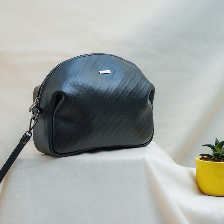 Handcrafted Upcycled Tyre Tube Party Sling Bag - Zwende