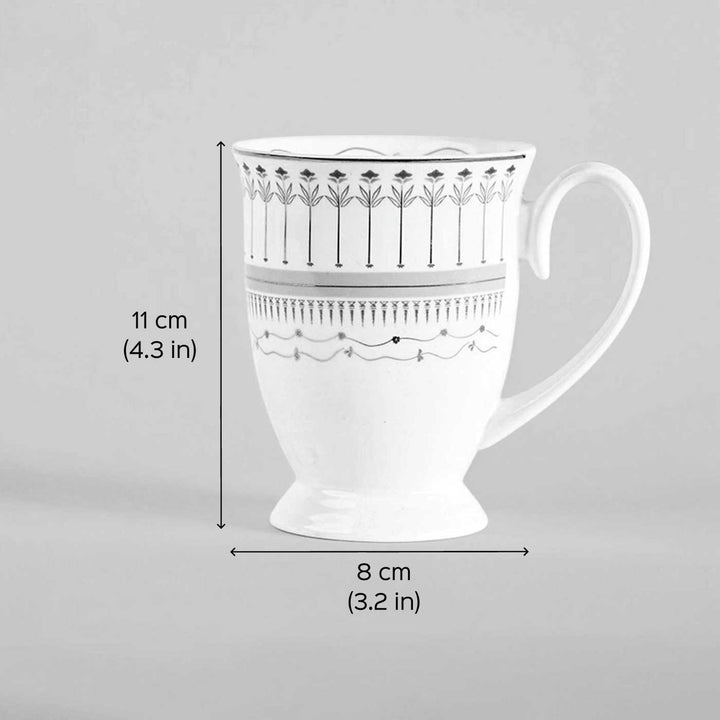 River Of Flowers Porcelain Mug