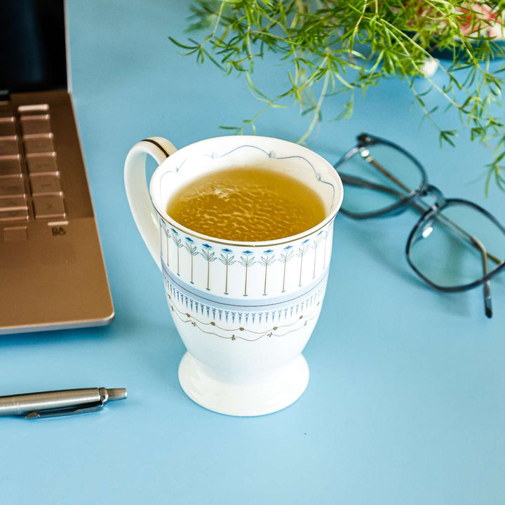 River Of Flowers Porcelain Mug