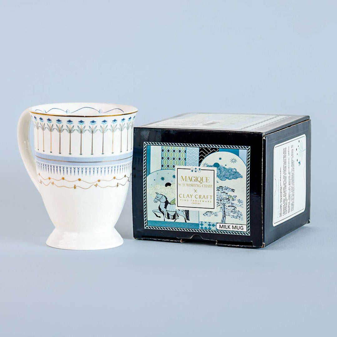 River Of Flowers Porcelain Mug