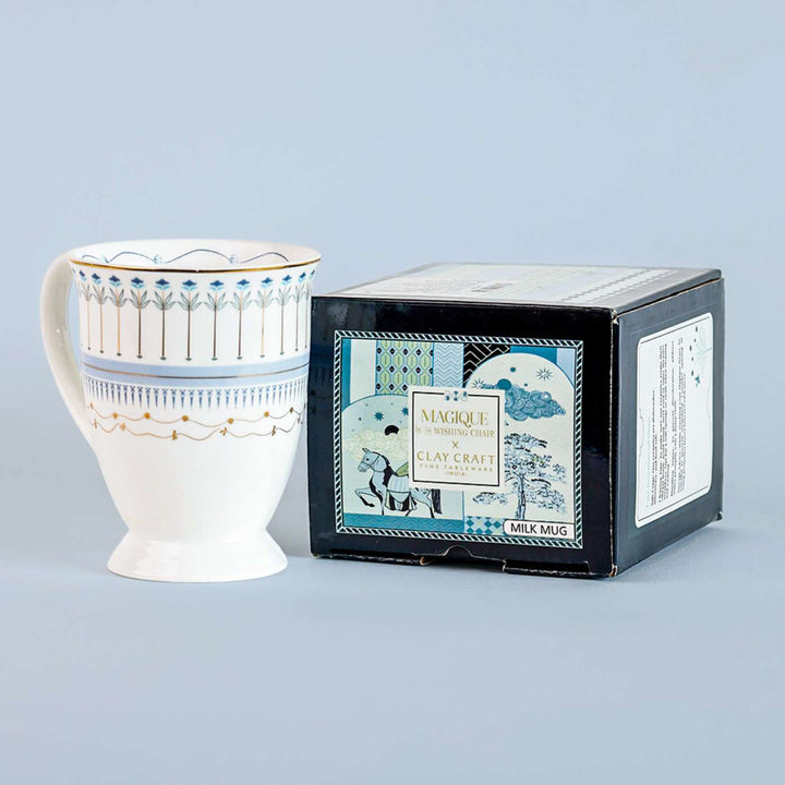 River Of Flowers Porcelain Mug