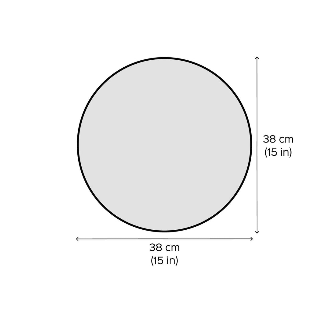 Stylish Blue & White Round Acrylic Wall Clock with Beautiful Resin Art