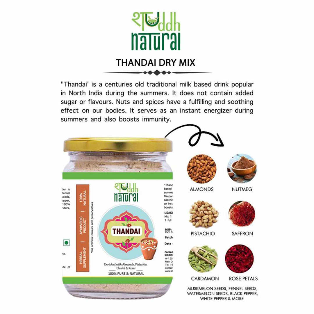 Ubtan based Herbal Gulal | Ayurvedic Thandai Powder | Floral Tisane | Natural Honey | Holi Gift Hamper | Set of 8