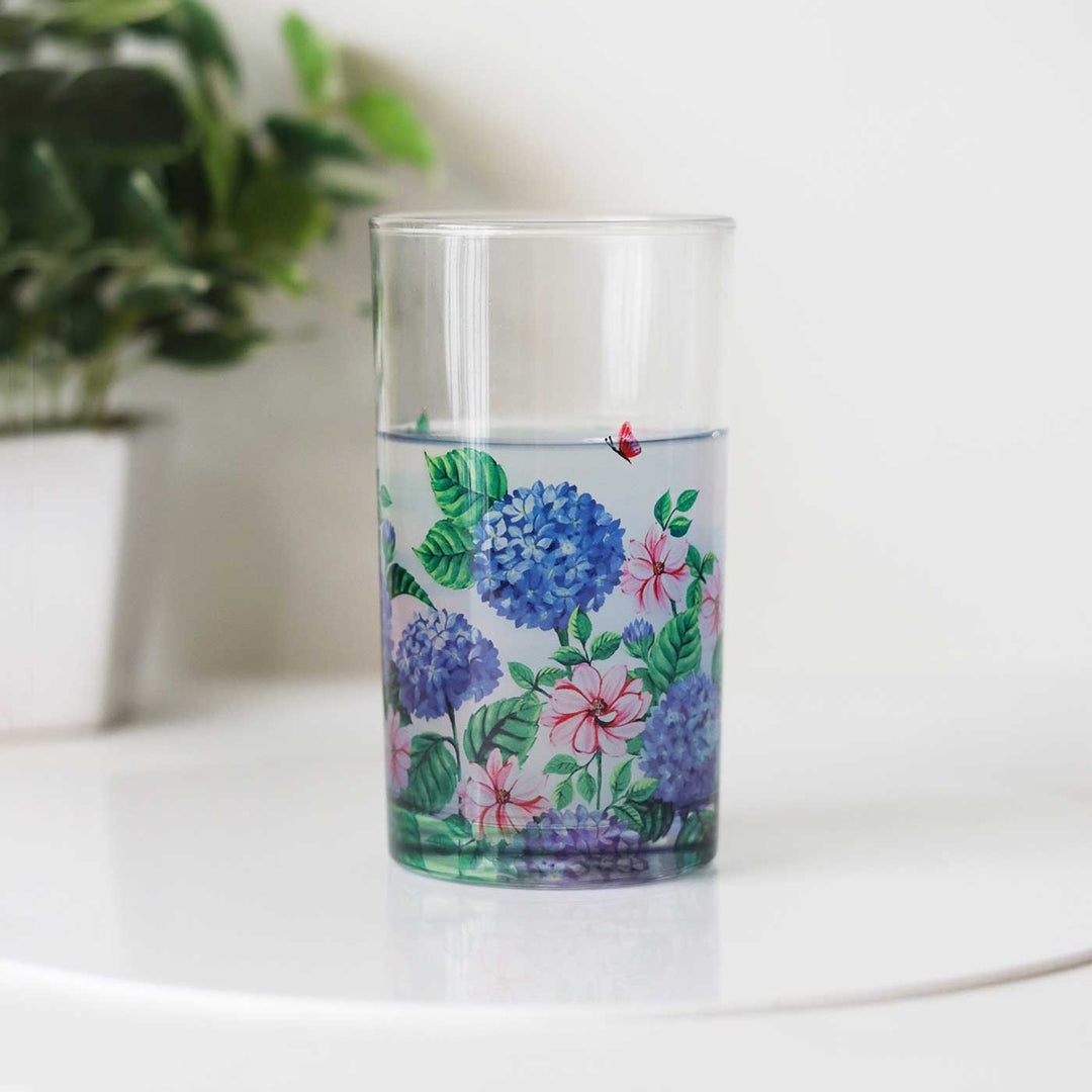 Delicate Printed Glass Tumblers I 250 ML