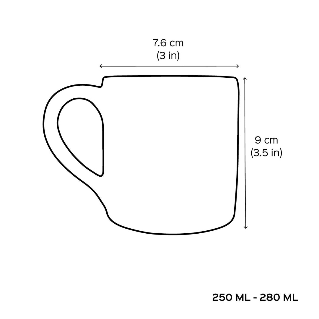 Handmade Spring Design Terracotta Mug