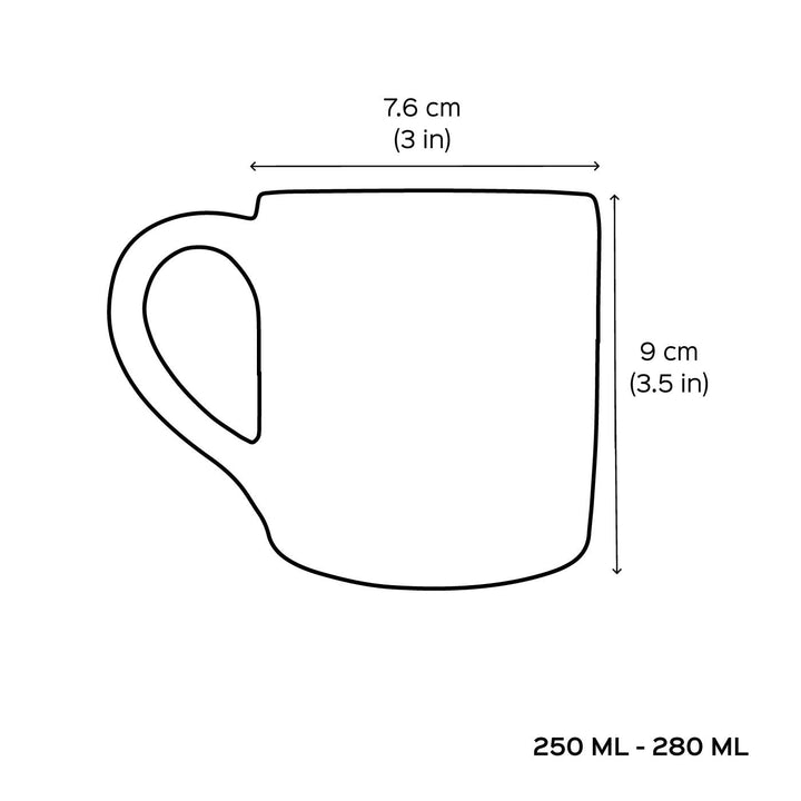 Handmade Spring Design Terracotta Mug