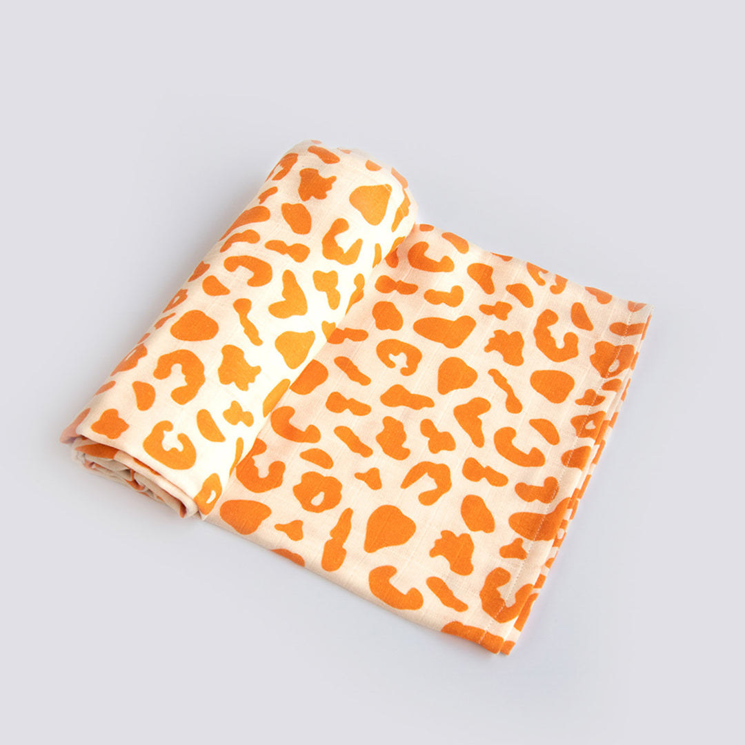 2 Pc | Premium Baby Animals Theme Swaddle Set | 0-4 Years